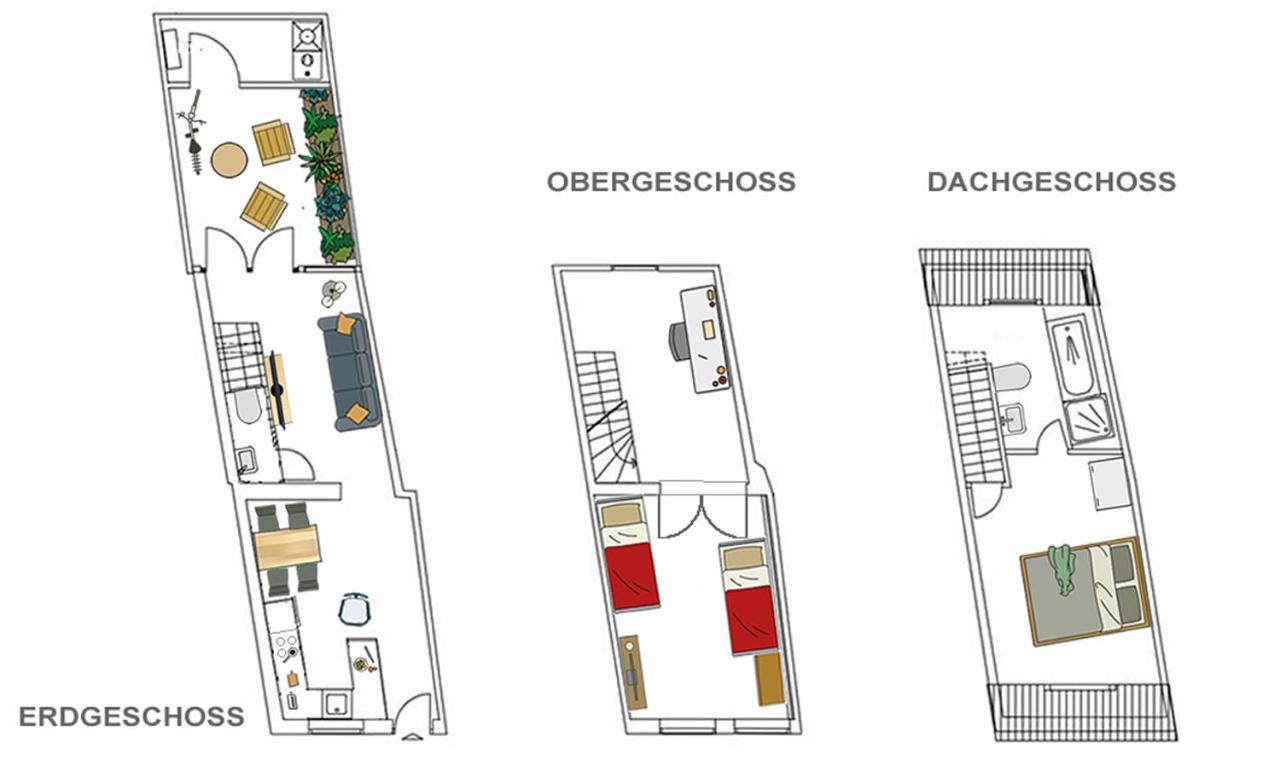 Altstadthaus "Schlaegertwiete Nr.3" Lüneburg Exteriör bild